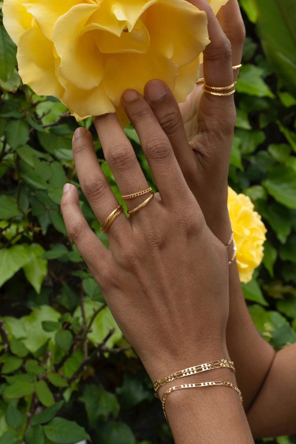 Gold XS Figaro Bracelet