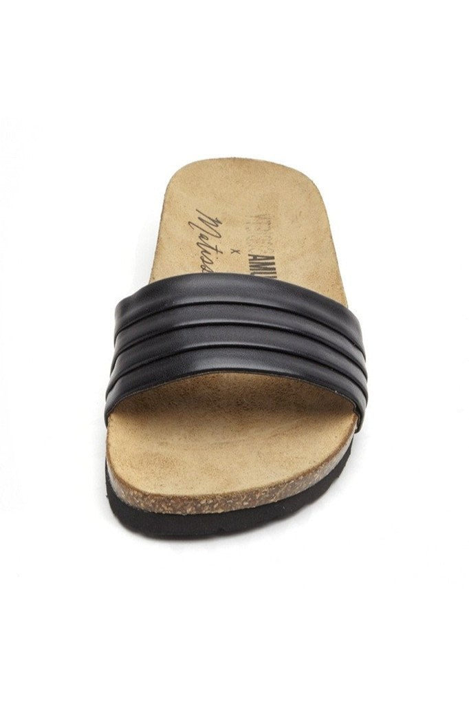 Black Santos Slides