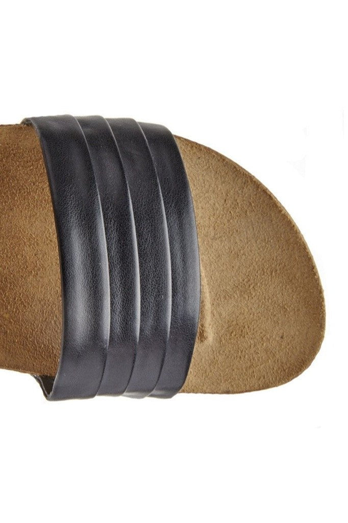 Black Santos Slides