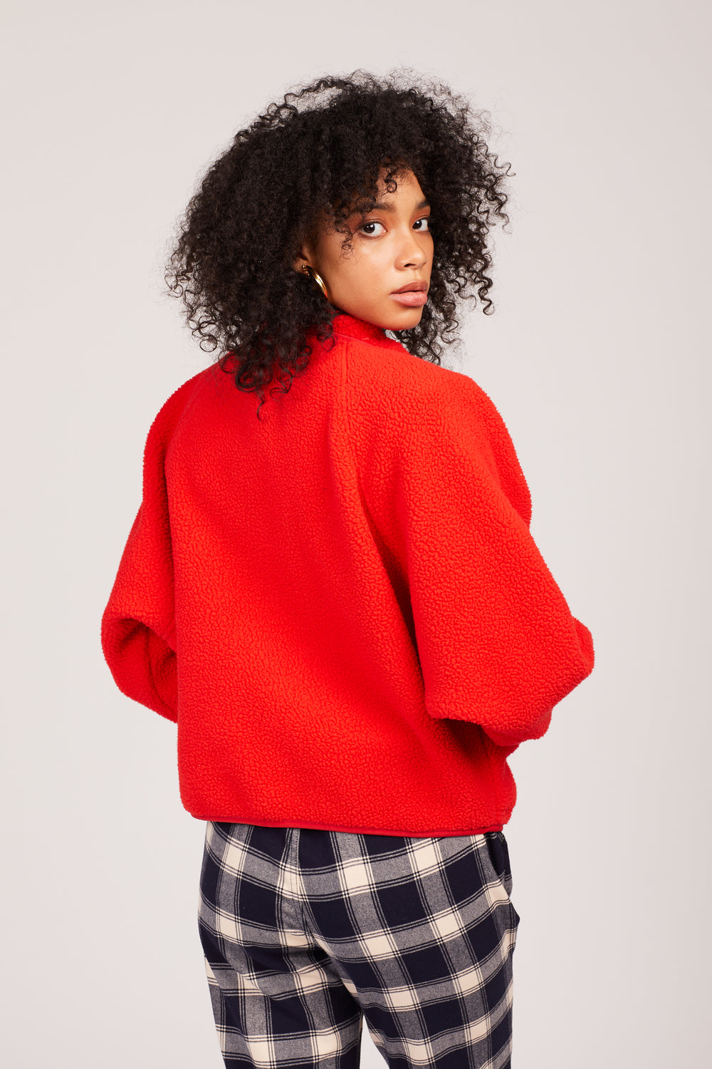 Red Hit The Slopes Jacket