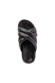 Black Driving Force Sandal