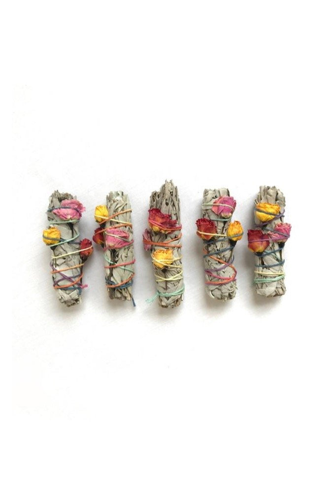 Rose and White Sage Bundle