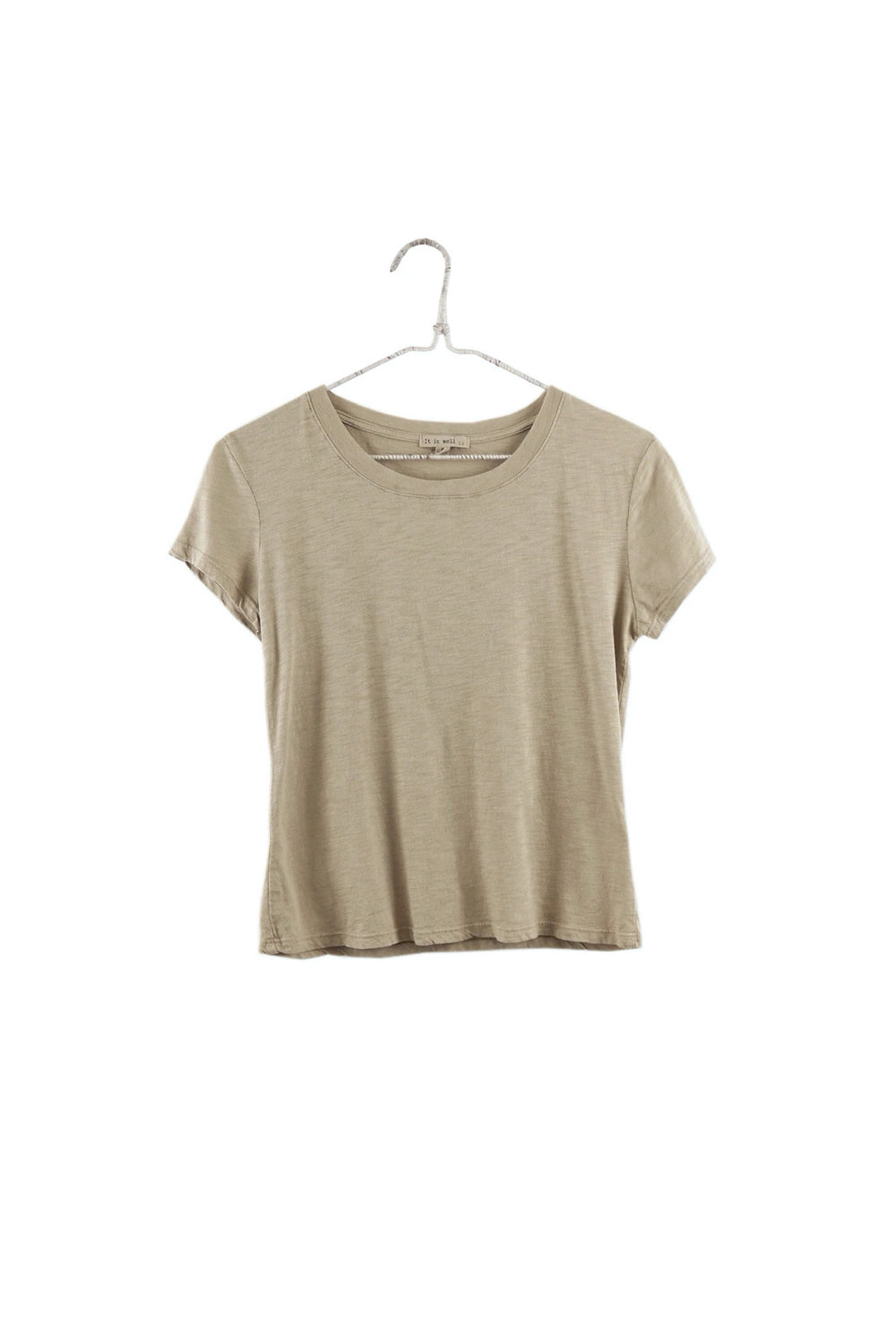 Taupe Baby Tee