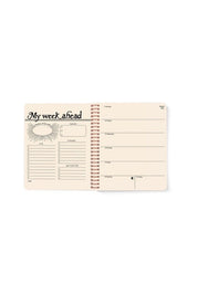 Black Seeing Eye Planner 12 Month Planner