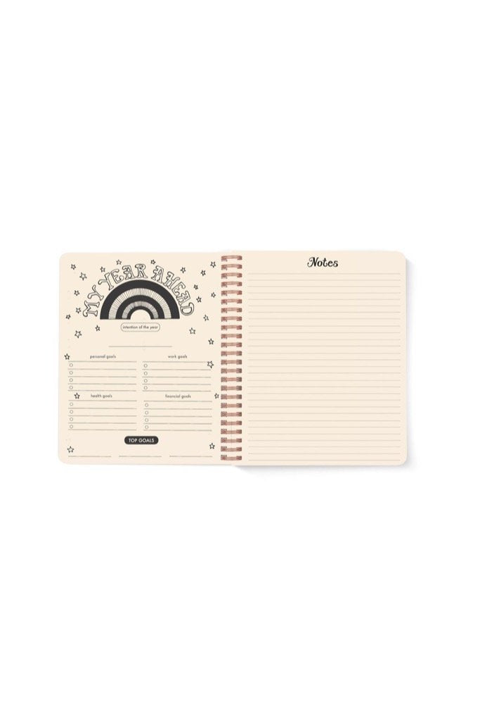 Black Seeing Eye Planner 12 Month Planner